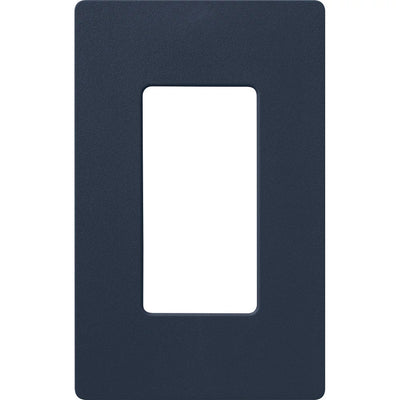 Lutron Claro Wallplate, Satin Finish, Single-Gang, Deep Sea, SC-1-DE