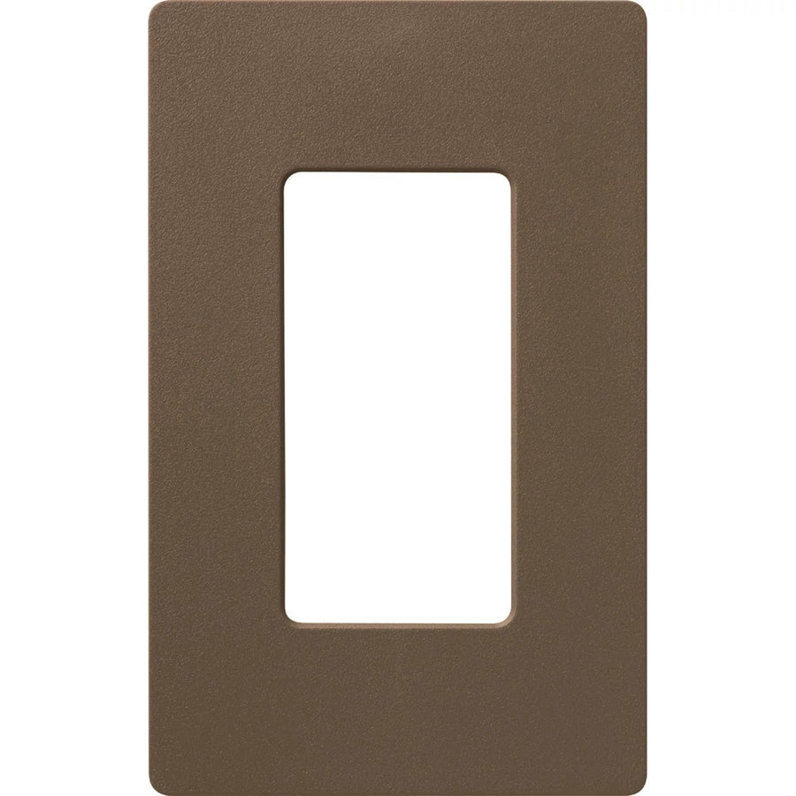 Lutron Claro Wallplate, Satin Finish, Single-Gang, Espresso, SC-1-EP