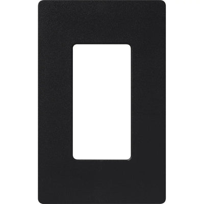 Lutron Claro Wallplate, Satin Finish, Single-Gang, Midnight, SC-1-MN