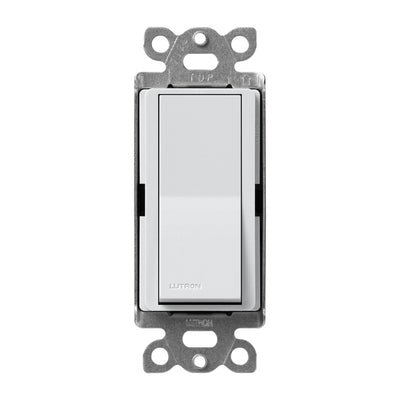 Lutron Claro 15 Amp Single-Pole On/Off Rocker Switch, Satin, Mist, SC-1PS-MI