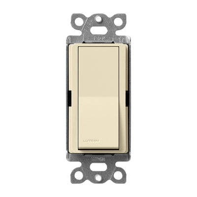Lutron Claro 3-Way On/Off Rocker Switch, 15A, Sand, SC-3PS-SD