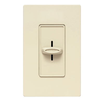Lutron Skylark Fan Speed Control, 5A, 120V, Single Pole, Slide-to-Off, Ivory, SFS-5E-IV