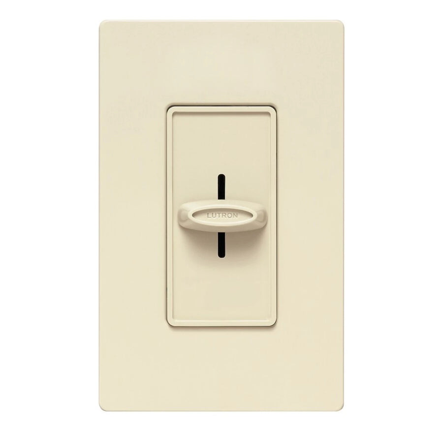 Lutron Skylark Fan Speed Control, 5A, 120V, Single Pole, Slide-to-Off, Ivory, SFS-5E-IV