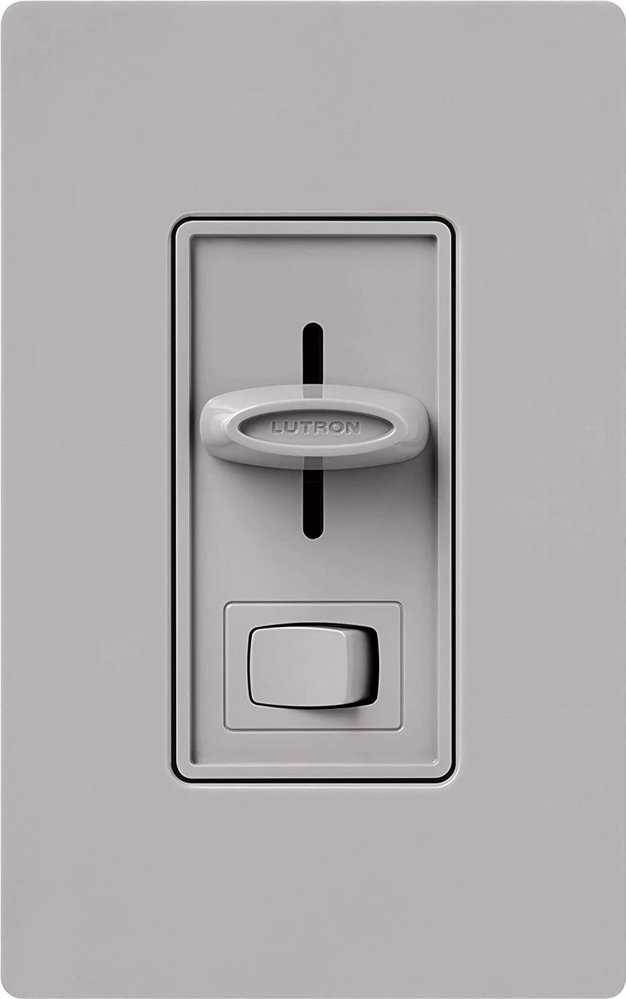 Lutron Skylark Quiet Fan/Light Control, Single-pole, 3-Speed, 120V, Gray, SFSQ-LFH-GR