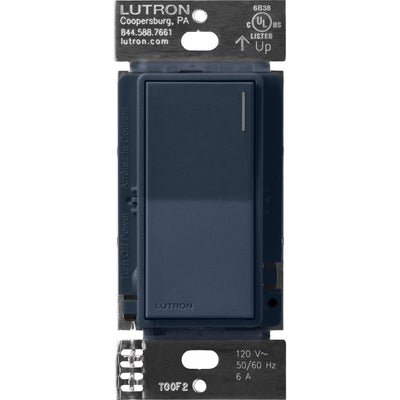 Lutron Sunnata Switch, 6A Lighting/3A Motor, Single Pole/Multi Location, Deep Sea, ST-6ANS-DE