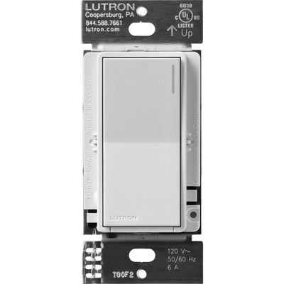 Lutron Sunnata Switch, 6A Lighting / 3A Motor, Single Pole/Multi Location, Mist, ST-6ANS-MI