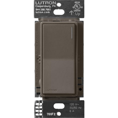 Lutron Sunnata Switch, 6A Lighting/3A Motor, Single Pole/Multi Location, Truffle, ST-6ANS-TF