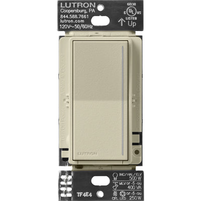 Lutron Sunnata PRO LED+ Touch Dimmer Switch, 250W LED/500W Incandescent, Phase Selectable, Clay, ST-PRO-N-CY