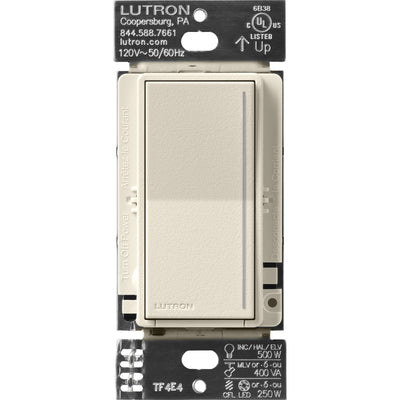 Lutron Sunnata PRO LED+ Touch Dimmer Switch, 250W LED, Phase Selectable, Pumice, ST-PRO-N-PM