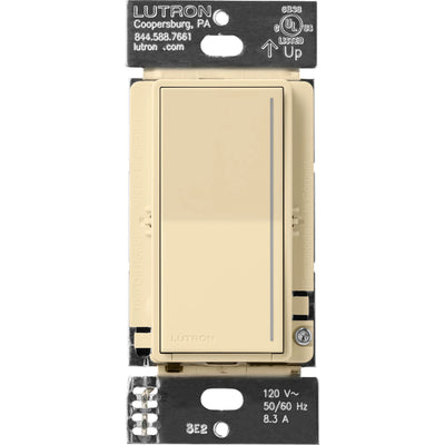 Lutron Sunnata Companion Dimmer Switch, Multi-Location Control, Ivory, ST-RD-IV