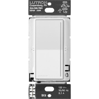 Lutron Sunnata Companion Dimmer Switch, Multi-Location, LED+ Compatible, Snow, ST-RD-SW