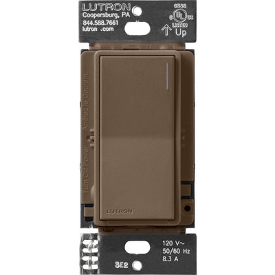 Lutron Sunnata Companion Switch, 3-Way Multi-Location, No Neutral, Espresso, ST-RS-EP