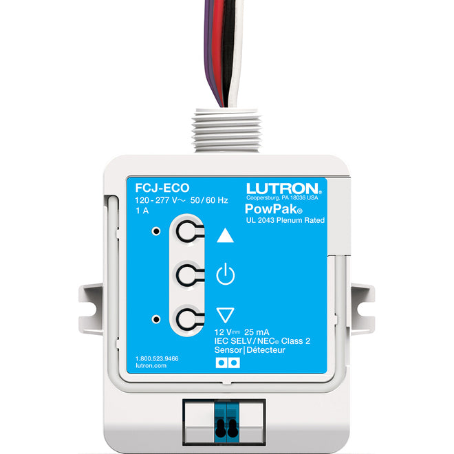 Lutron Vive Fixture Control for Ecosystem Lighting Control Remote, for use with Lighting Control, Plastic, 8pk, FCJS-ECO-BULK8