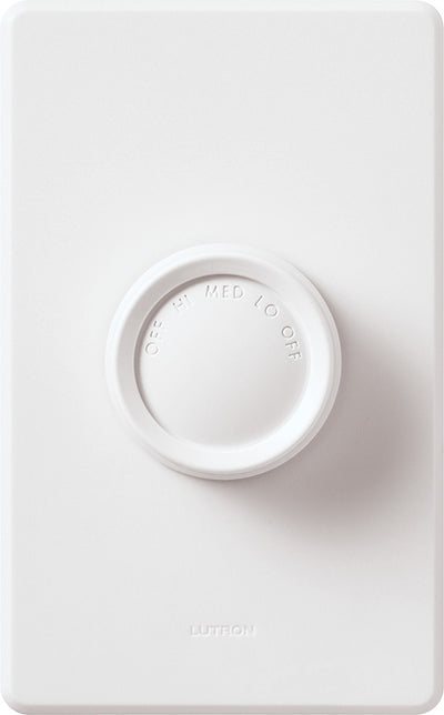 Lutron FSQ Quiet Fan Control, 120V, 1.5A, Dual Knob, FSQ-2FH-DK
