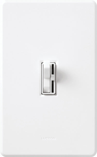Lutron Ariadni LED+ Dimmer Switch, 250W LED, Single Pole/3-Way, No Neutral Required,120V, AYCL-253P-WH, White