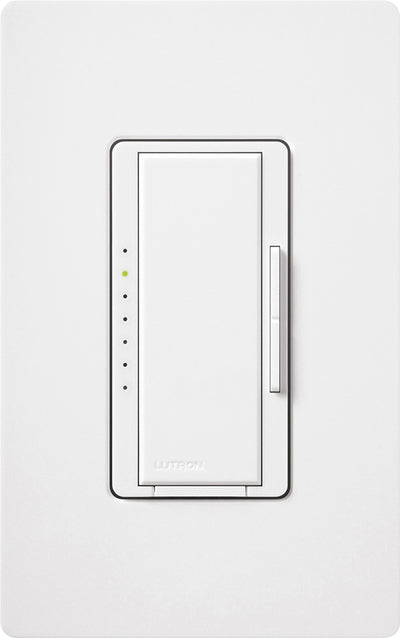 Lutron Maestro LED+ Dimmer Switch and Companion Dimmer, 3-Way Kit, 150W LED, No Neutral Required,120V, MACL-153M-RHW-WH, White