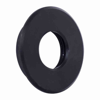Westgate Trims for 1W In-Ground Fixtures Round Aluminum Trim Black, IGL-1W-TRM-AL-RBK