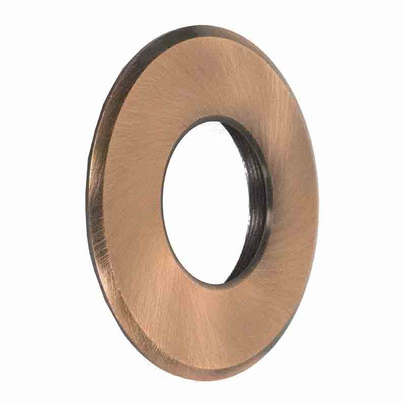 Westgate Trims for 3W In-Ground Fixtures Round Aluminum Trim Antique Bronze, IGL-3W-TRM-AL-AZ