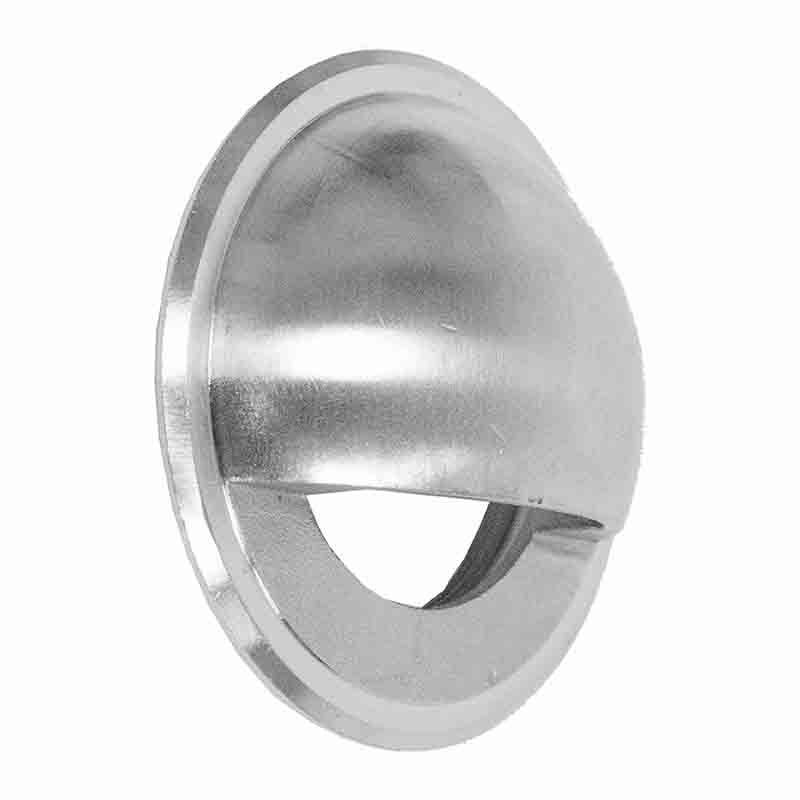 Westgate Trims for 3W In-Ground Fixtures Round Stainless Steel Trim with A Scoop, IGL-3W-TRM-SS-SCP