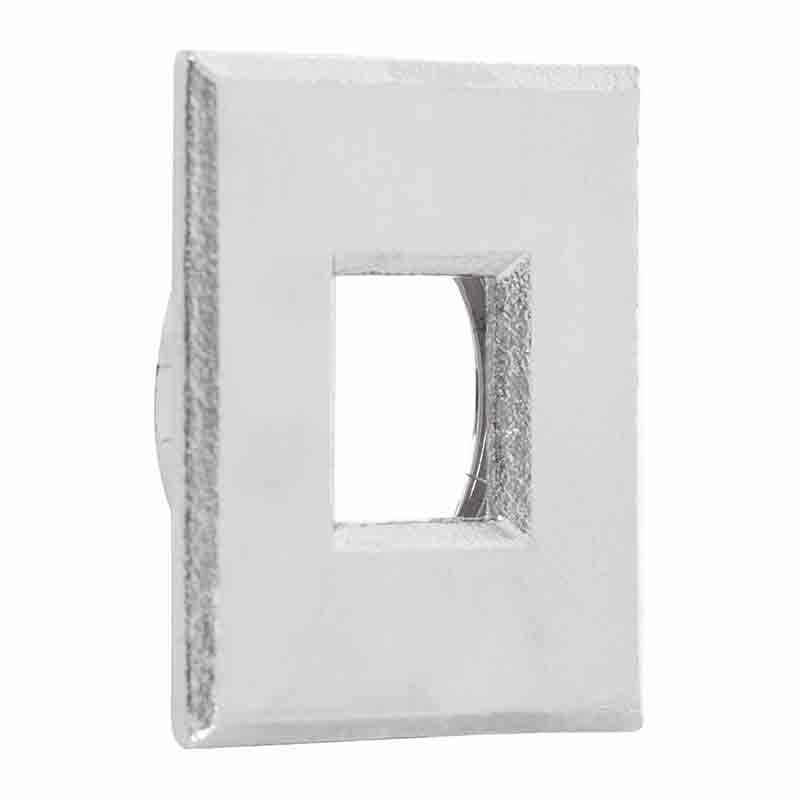 Westgate Trims for 3W In-Ground Fixtures Square Stainless Steel Trim with Square Hole, IGL-3W-TRM-SS-SQSQ
