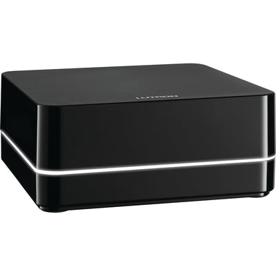 Lutron RA2 Select Main Repeater, Add Up to 99 Devices (4 Aux Repeaters + 95 Dimmers/Switches/Shades/etc.), Works with Lutron App, RR-SEL-REP2-BL, Black