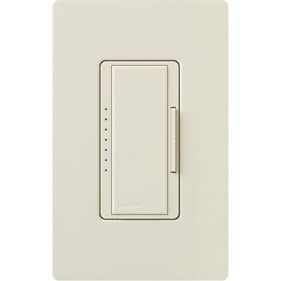 Lutron Maestro Electronic Low-Voltage Dimmer, 600W, Multi-Location, Light Almond, MAELV-600-LA