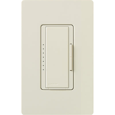Lutron Maestro Low-Voltage Dimmer, 600VA (450W), Multi-Location, 120V, Light Almond, MALV-600-LA
