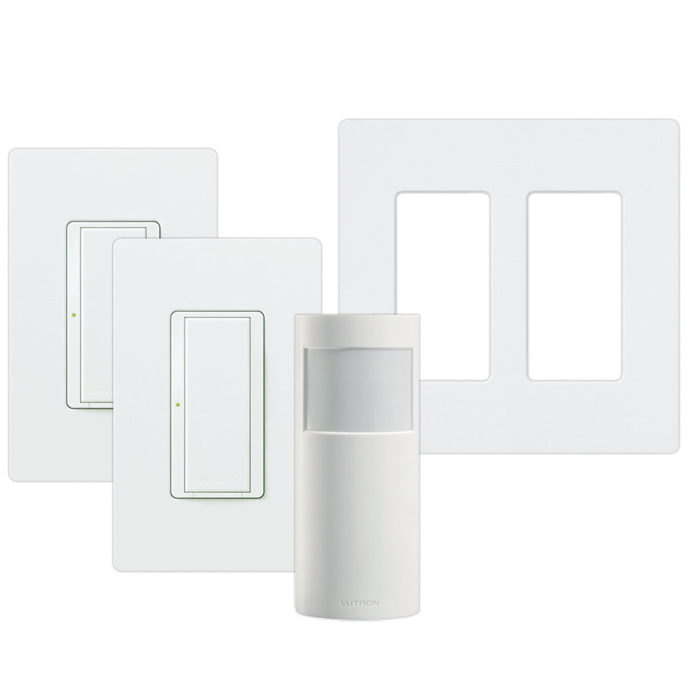 Lutron RMJS-16R-DV-B Vive PowPak 120/277V, 16A, Relay Module with ...