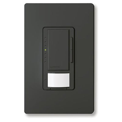 Lutron Maestro RF Vacancy Sensor Dimmer, 8A, 0-10V, Black, MRF2S-8SDV010-BL