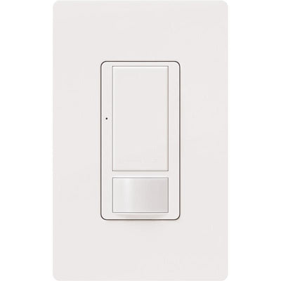 Lutron Maestro RF Occupancy Sensor Switch, 8A, 434MHz, White, MRF2S-8SSV-WH