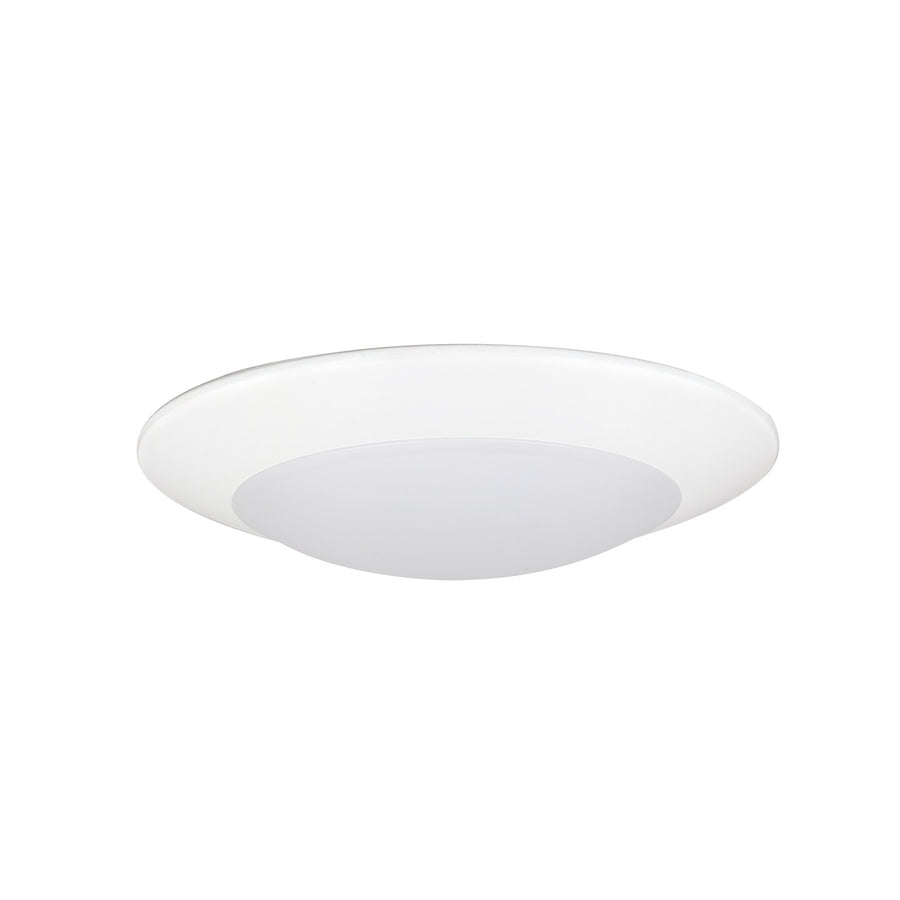 Porter Lighting 6" LED Flush Mount Disk Light w/ Dedicated 3000K, 1200lm / 16W, NCSD-R630MPW
