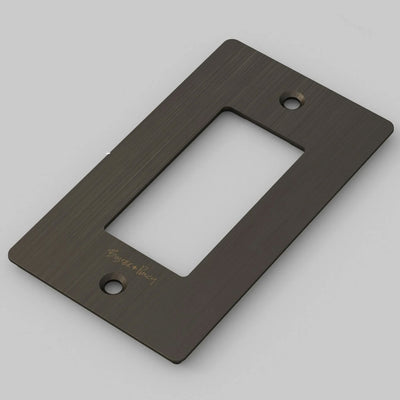 Buster + Punch U.S. 1G Wall Plate, Smoked Bronze