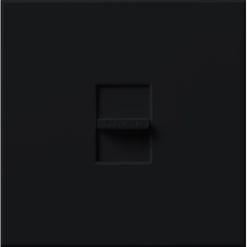 Lutron Nova T Dimmer, 1500W, Incandescent/Halogen, 120V, Black, NT-1500-BL