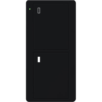 Lutron 2-Button Pico Smart Remote, with Appliance Icons, Black, PJ2-2B-GBL-L02