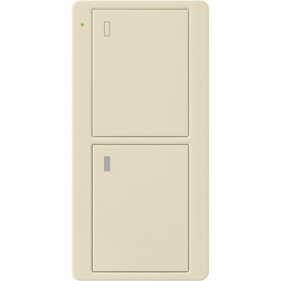 Lutron 2-Button Pico Smart Remote, with Appliance Icons, Light Almond, PJ2-2B-GLA-L02