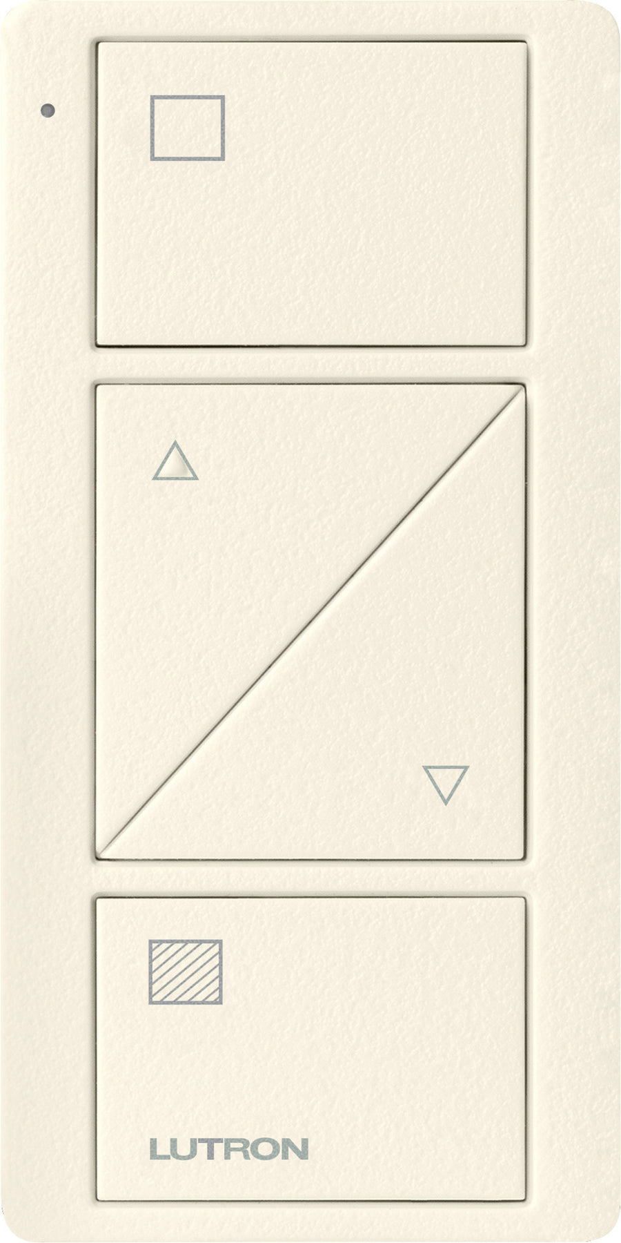 Lutron Pico 2-Button Raise/Lower Smart Remote, Shade Icons, Biscuit, PJ2-2BRL-TBI-S01