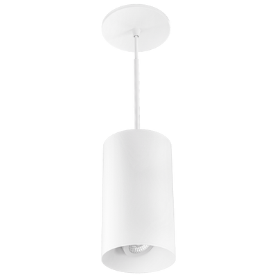 Elco Lighting Koto Sylo 4" Adjustable Pendant, 5–12.5W, CCT Selectable, CRI95, Triac/ELV, All Black, E429C1627B2