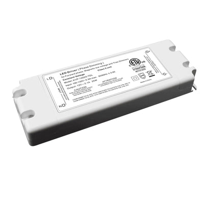 Westgate 12V 25W Hardwire Or Plug In Driver For Puck/Strip Lights, PL12-HWDR-25W-D