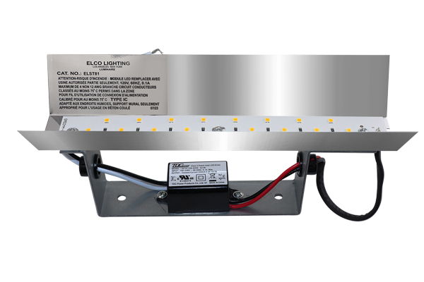 Elco Lighting LED Module Replacement, Driver Included, 120V, ELST81/82/83, PST80