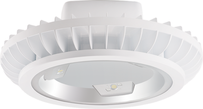 RAB Lighting 104 Watt BAYLED High Bay, 5100K, 14,942 Lumens, 120-277V, White, BAYLED104W