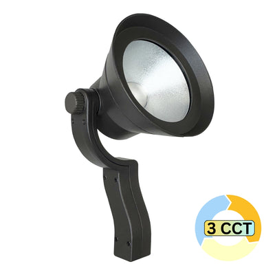 ABBA Lighting CCDA95 Integrated Aluminum Spot Light, 6W, CCT Selectable, 500 lm, 65°, Bronze, CCDA95