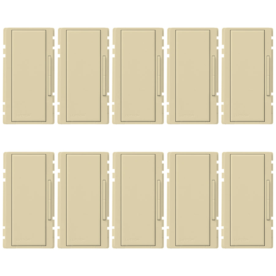 Lutron RadioRA 2 Replacement Button Kit, 10-Pack, Ivory, RK-AD-10-IV