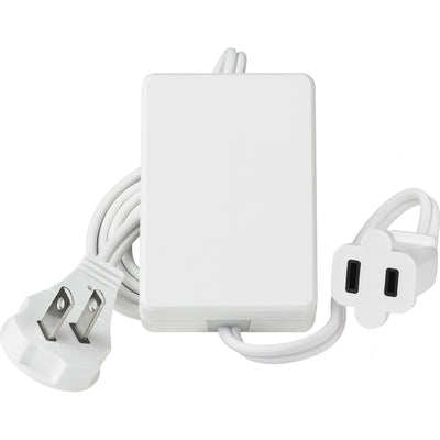 Lutron RF Plug-In Dimming Module, Works with RA2 Select/RA3 Systems, 300W/300VA, 120V, RR-3PD-1-SW, Snow