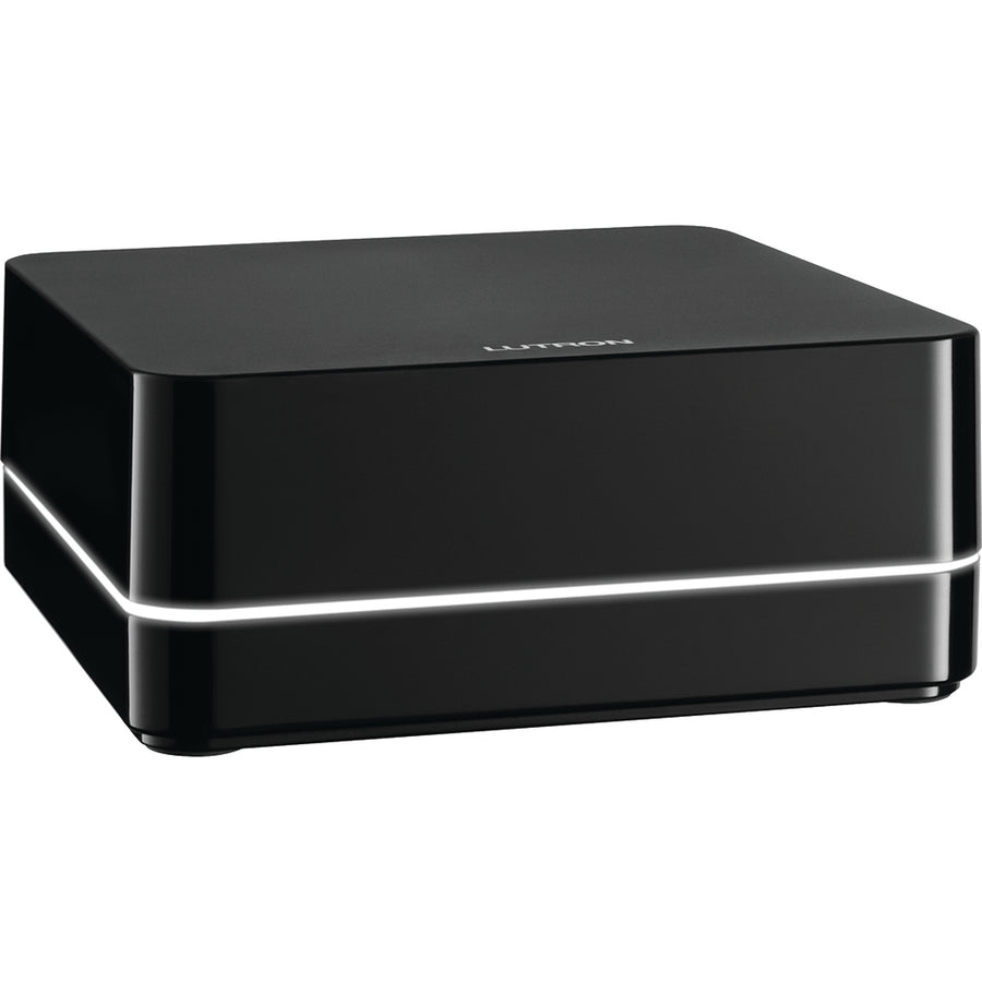 Lutron Wireless Repeater, Works with RA2 Select/RA3 Systems, Extends RF Range 30ft, Clear Connect Type A, DC Adapter Included, L-REPPRO-BL, Black