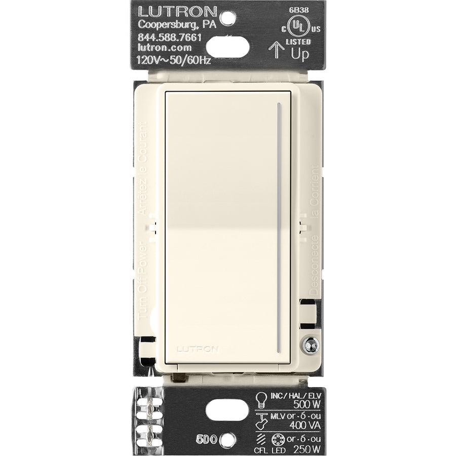 Lutron RadioRA 3 Sunnata RF PRO LED+ Touch Dimmer Switch, 250W, Biscuit, RRST-PRO-N-BI