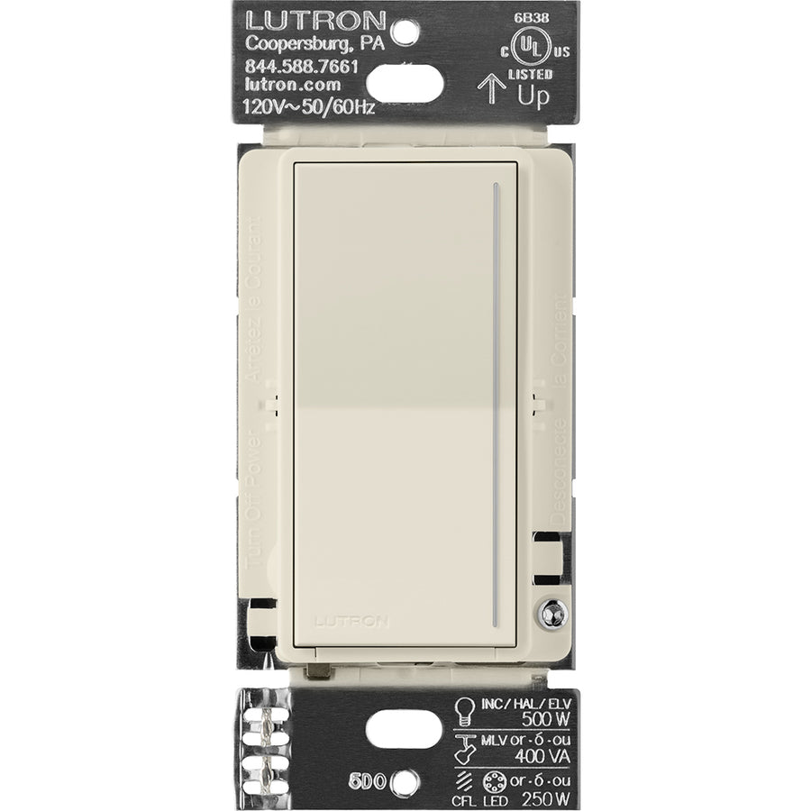 Lutron RadioRA 3 Sunnata RF PRO LED+ Touch Dimmer Switch, 250W, Pumice, RRST-PRO-N-PM