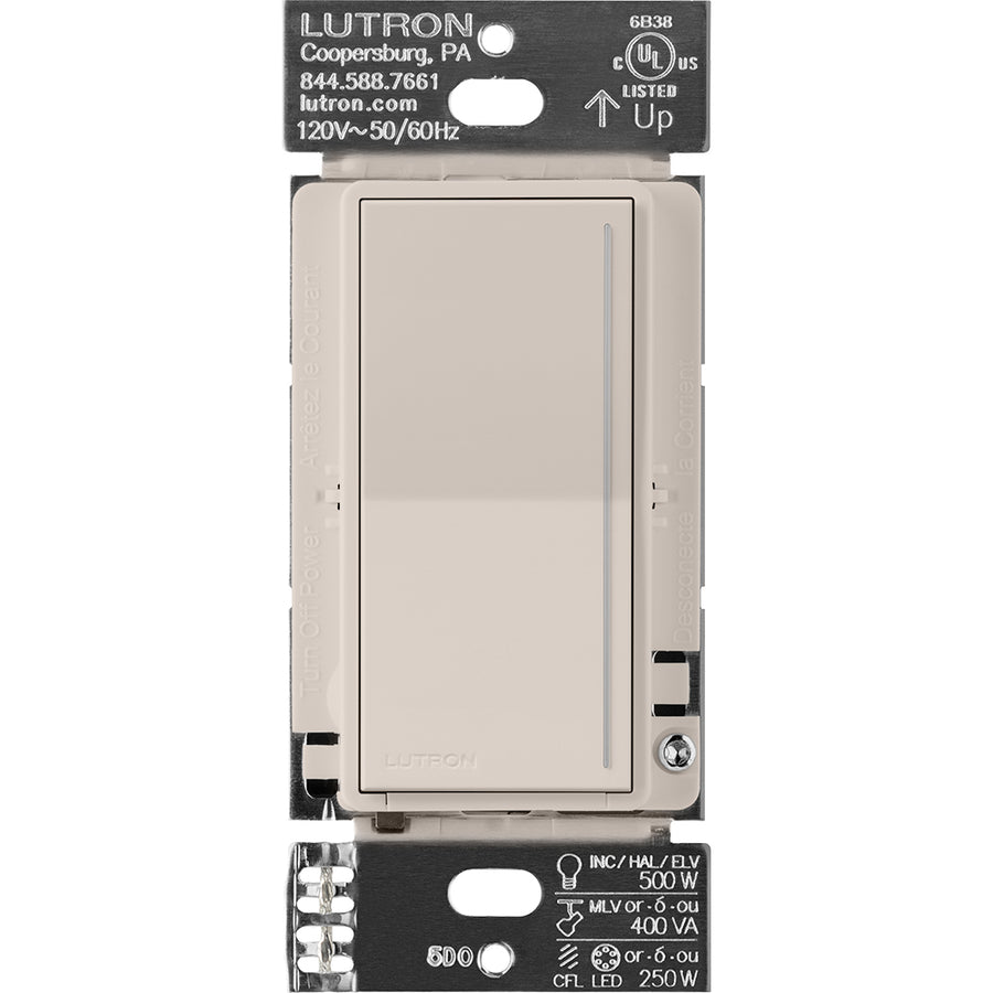 Lutron Sunnata RF PRO LED+ Touch Dimmer Switch, 250W, Taupe, RRST-PRO-N-TP