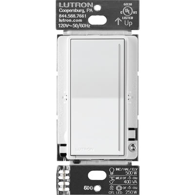 Lutron RadioRA 3 Sunnata RF Companion Touch Dimmer Switch, White, RRST-RD-WH