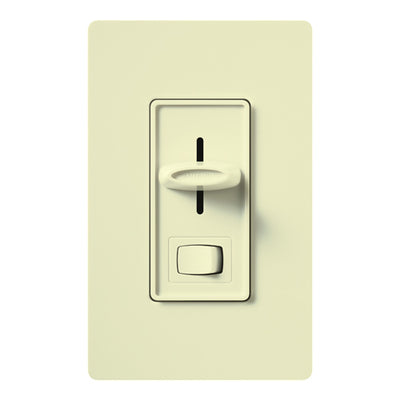 Lutron Skylark Dimmer, 1000W, Single-Pole, Preset, 120V, Almond, S-10P-AL