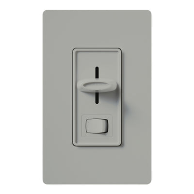 Lutron Skylark Dimmer, 1000W, Single-Pole, Preset, 120V, Gray, S-10P-GR
